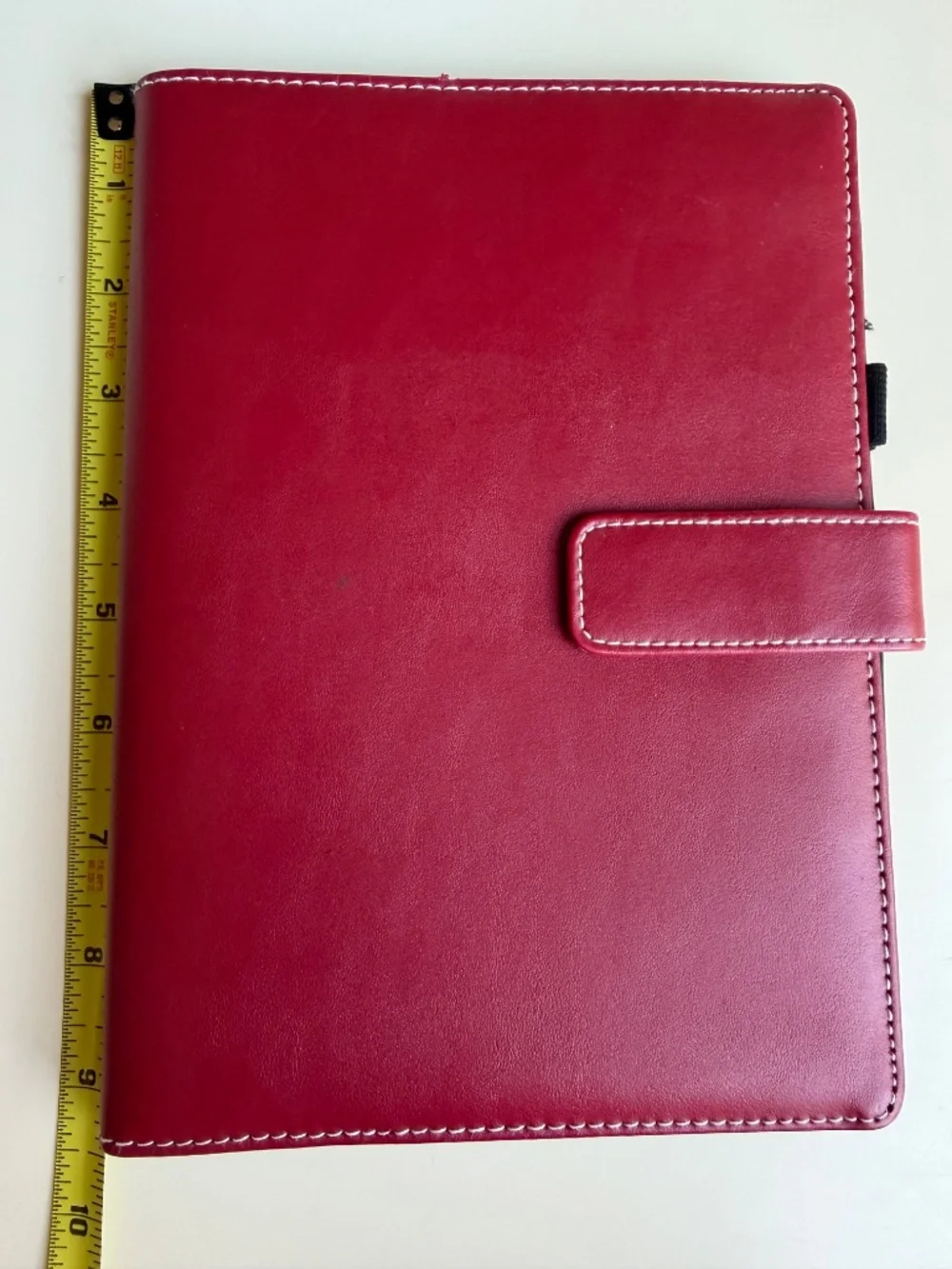 Blue Sky ProNotes Red Vegan Leather folio/notebook Cover 6.5x9.5